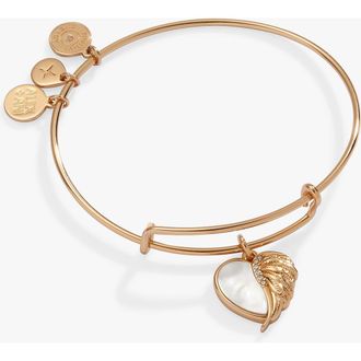 Alex and Ani Wings of Protection Charm Bangle in Gold at Nordstrom