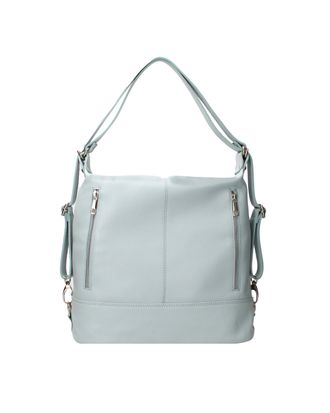 Viola Castellani Geconverteerde schoudertas in een rugzak kan worden omgezet Vrouwen