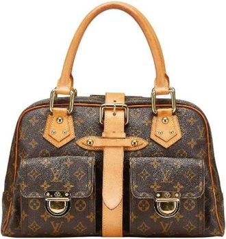Louis Vuitton Pre-owned Handbags, female, Brown, Size: ONE SIZE Pre-owned Canvas handbags