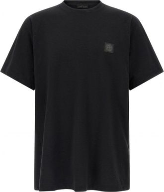Stone Island GHOST PATCH LOGO T SHIRT Size: 3XL, colour: BLACK