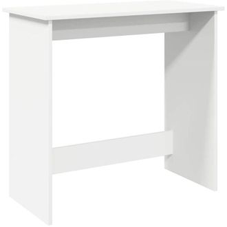 vidaXL Scrivania Bianca 80x40x75 cm in Legno Multistrato - Vidaxl
