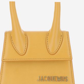 Jacquemus Womens Le Chiquito Bag Beige Leather Handbags Hand