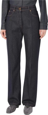 Max Mara Mujer, Vaqueros, Azul, Talla: L