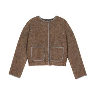 APOF Apof, Jassen, Dames, Bruin, S, Wol, Rani Jacket