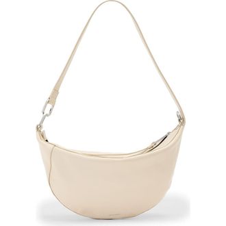 AllSaints Luna Micro Shoulder Bag in Gypsum White at Nordstrom