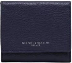 Gianni Chiarini Accessoires, Dames, Blauw, ONE Size, Leer, Grain Wallet