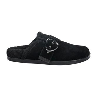 Blauer Schoenen, Dames, Zwart, 36 EU, Leer, Glade Slipper