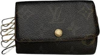 Louis Vuitton Pre-owned Canvas Sleutelhouder - unisex - Vintage Accessoires - Bruin - ONE Size - Vintage
