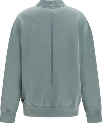 Isabel Marant Womens Stephy V-Neck Cardigan Sage Cotton; Polyester Sweater