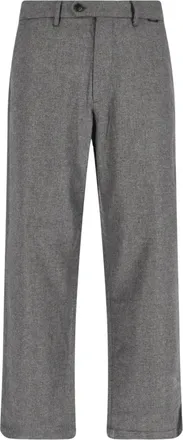 Closed Grey Wool-Blend Fairport Straight-Leg Pants