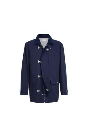 Brunello Cucinelli Water-resistant outerwear in Blue at Nordstrom, Size 58 It