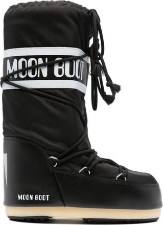 Moon Boot Icon Nylon Boots - Heren - Snowboots - Zwart - 45 EU - Nylon - Fitness
