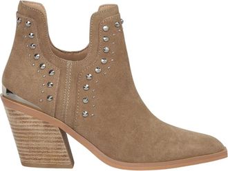 Alma En Pena Haklaarsje opening studs - Dames - Cowboylaarzen - Beige - 39 EU - Schoenen