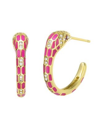 Rachel Glauber 14K Plated Animal Earrings