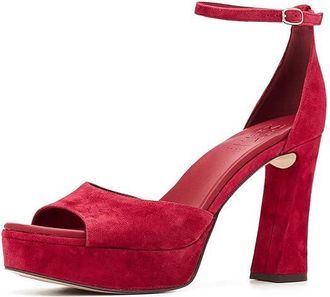 Naturalizer Delphie Womens Shoes Hearts Flame : 9.5 M (B), Leather/Textile