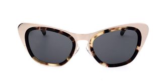 Linda Farrow ERDEM EDM17 C2 Womens Sunglasses Gold Size 53