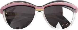 Dior Pre-owned Vintage Zonnebril - Dames - Vintage Accessoires - Veelkleurig - ONE Size - Vintage