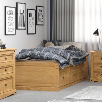 Core 10 Corona 30 Cabin Bed in Light Brown | Size: Single