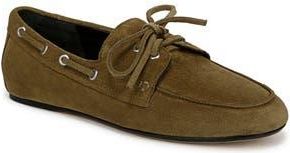 Vince Marin Boat Shoe in Olive Wood at Nordstrom Rack, Size 6.5