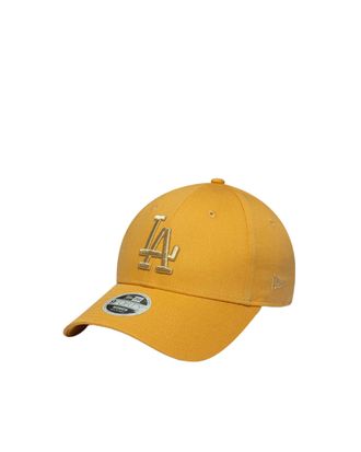 New Era Unisex Baseball Cap 9forty Metallic Yellow Cotton Hat