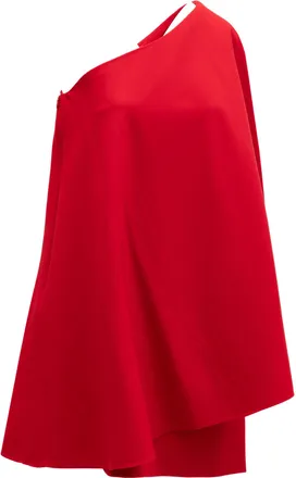 Valentino Garavani Womens Red Short Cocktail Dress