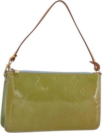 Louis Vuitton Pre-owned Shoulder Bags, female, Green, Size: ONE SIZE Pre-owned Leather Shoulder Bag