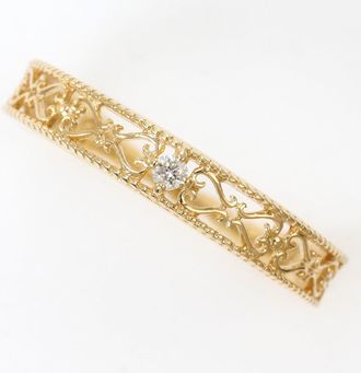 C&A Yellow Gold Yellow Gold (10K) Band Ring (Pre-Owned)