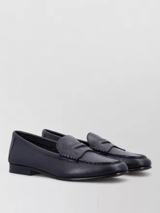 Polo Ralph Lauren leather penny loafers rounded toe