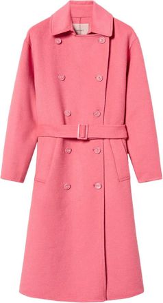 Twin-Set Cappotto doppiopetto - Rosa