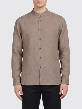 HUGO BOSS Camicia classica in lino