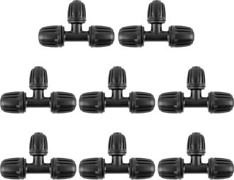 OEM Juego De 8 Conectores En T De 20 Mm Para Tuber&iacute;as De Conexi&oacute;n De 20 Mm, Conectores En T Antica&iacute;da