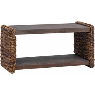 vidaXL Coffee Table Natural 70 x 35 x 35 cm Solid Mahogany Wood vidaXL