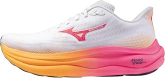 Mizuno Wave Sky 9 White Orange Pink J1GD255401