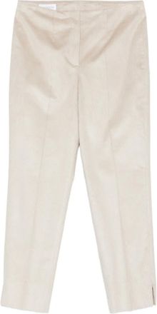 Margon Metamorfosi Pantaloni a coste con spacco laterale - Toni neutri