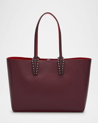 Christian Louboutin Cabata Soft Small Tote Bag in Grained Leather