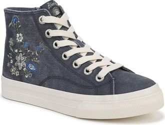 Blowfish Catch Sun High Top Sneaker in Retro Navy Canvas at Nordstrom Rack, Size 6.5