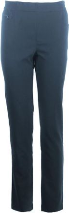 C.Ro Navy Blue Petra Broek - Dames - Slim Fit Broeken - Blauw - 2XL - Polyester - Broeken
