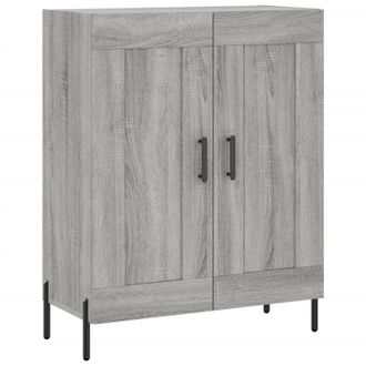 vidaXL Credenza Grigio Sonoma 69,5x34x90 cm in Legno Multistrato - Vidaxl