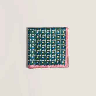 Miu Miu Printed silk scarf