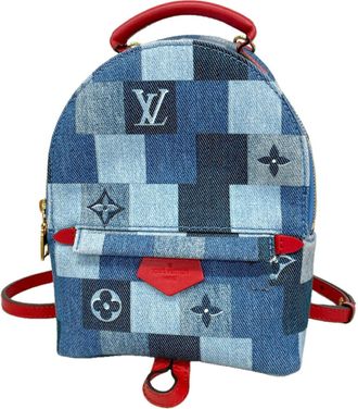 Louis Vuitton Blue Red Color Backpack (Pre-Owned)