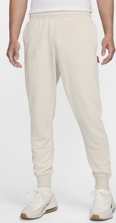 Nike FC Barcelona Club Home Nike Mens Soccer French Terry Jogger Pantsin Brown | FQ3031-104