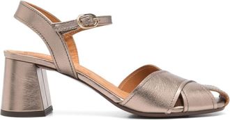 Chie Mihara 60mm Roley sandals - Gold
