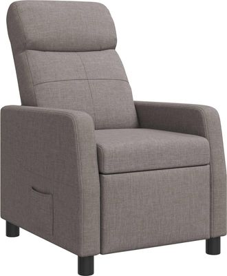 vidaXL Recliner Topo Tela Vidaxl