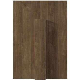 Dmora Armario multiusos 2 puertas Mis, Muebles multifuncionales, Zapatero, Armario para zapatos, Made in Italy, 78x35 h116 cm, Nuez - Dmora