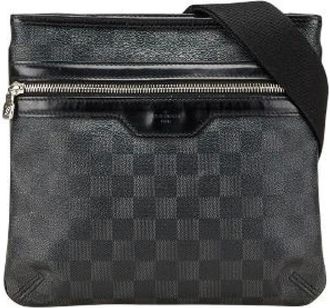 Louis Vuitton Pre-owned Cross Body Bags, female, Black, Size: ONE SIZE Pre-owned Canvas louis-vuitton-bags