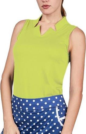 Sofibella Golf Colors Sleeveless Womens Golf Shirt in Citrus at Nordstrom, Size X-Small