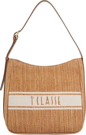 Alviero Martini 1A Classe Rafia Coast Schoudertas - Dames - Schoudertassen - Bruin - ONE Size - Leer - Tassen