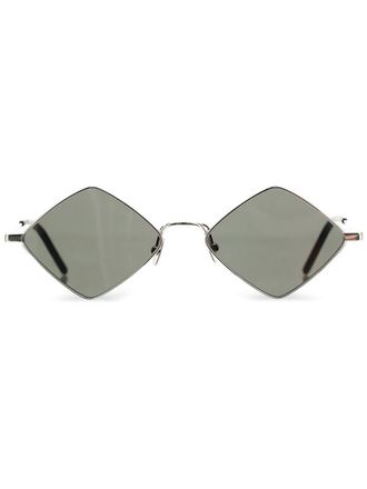 Saint Laurent Eyewear diamond-frame sunglasses - Black