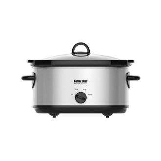 Better Chef Better Chef 5-Quart Oval Slow Cooker-Stainless - IM-467S