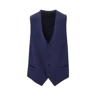 Lubiam Virgin wool tailored vest Man 48